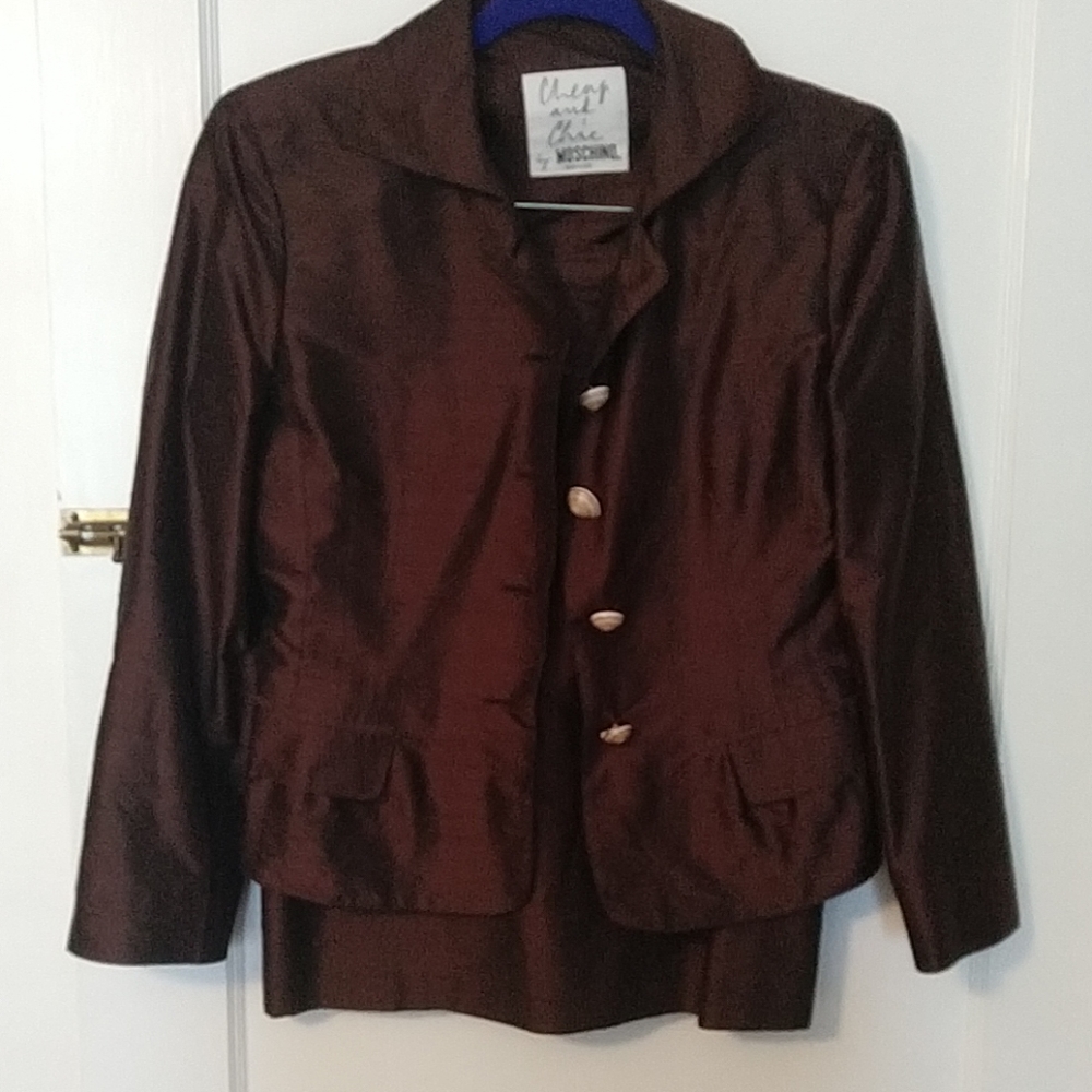 COPY - Moschino cheap & chic silk suit